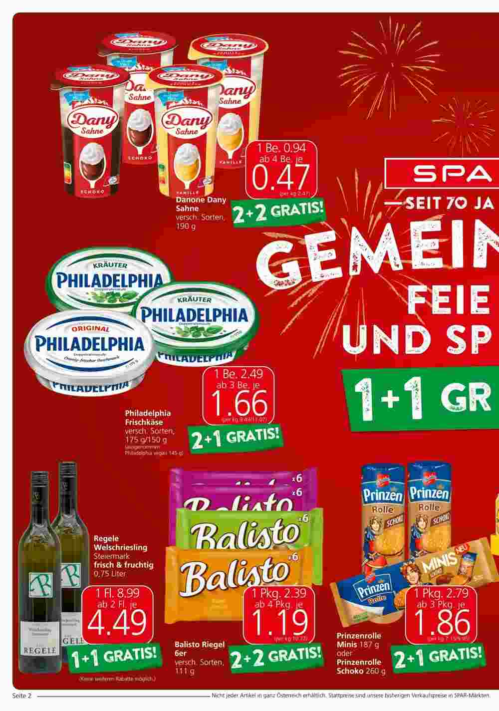 Spar Flugblatt (ab 21.11.2024) - Angebote und Prospekt - Seite 2