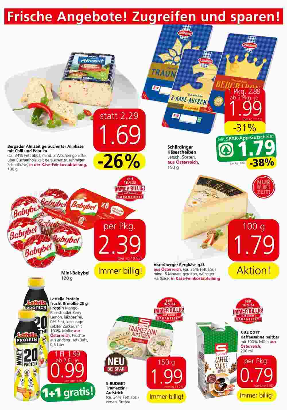 Spar Flugblatt (ab 21.11.2024) - Angebote und Prospekt - Seite 7