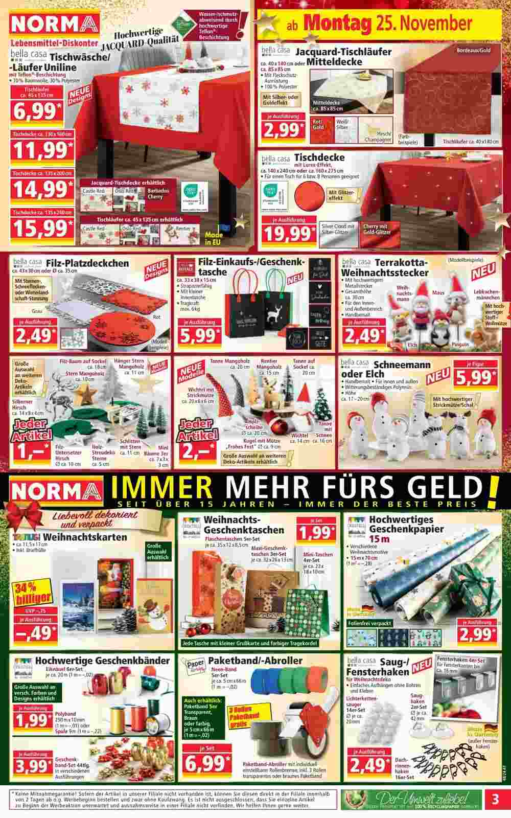 Norma Flugblatt (ab 25.11.2024) - Angebote und Prospekt - Seite 3