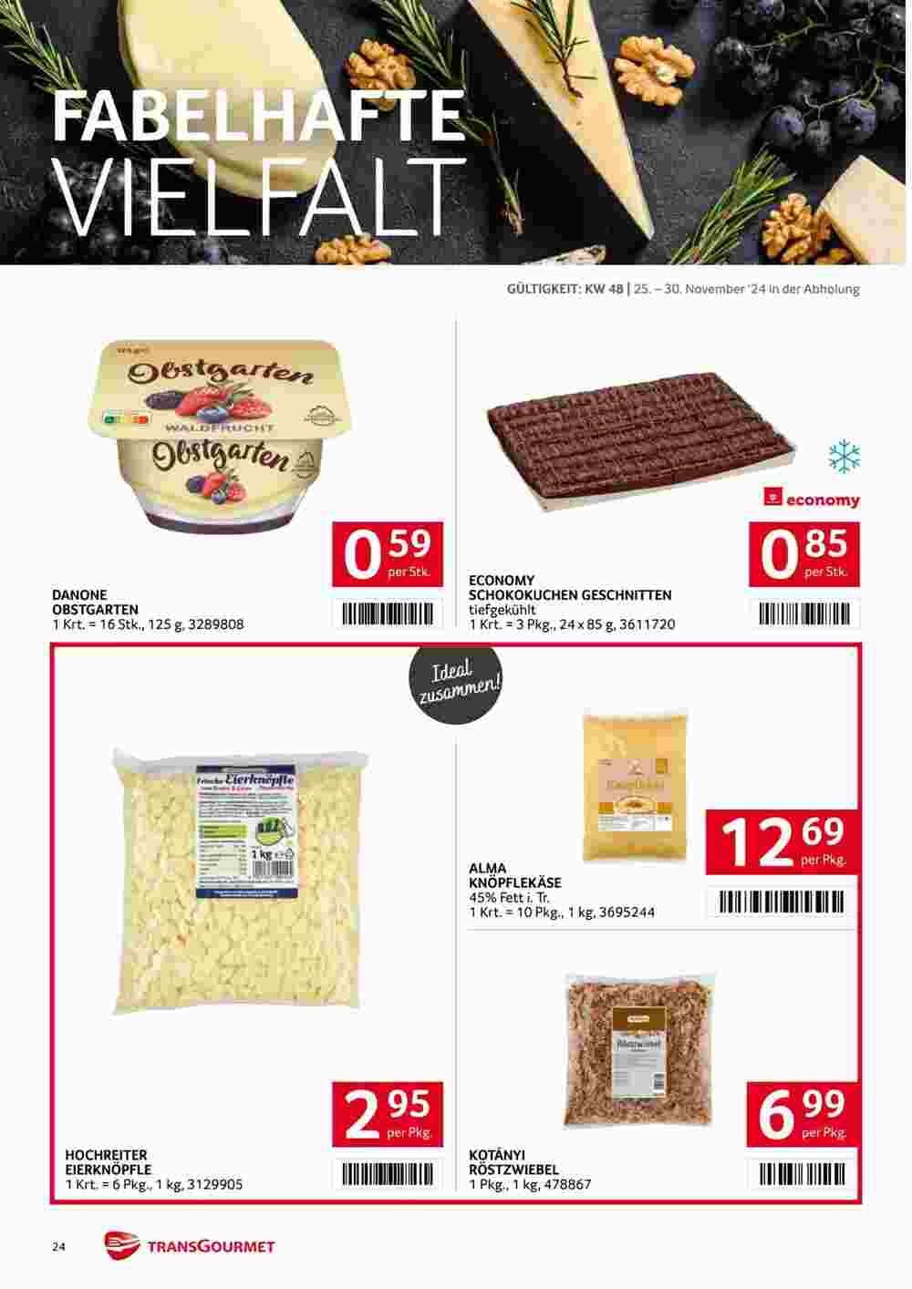 Transgourmet Flugblatt (ab 25.11.2024) - Angebote und Prospekt - Seite 24