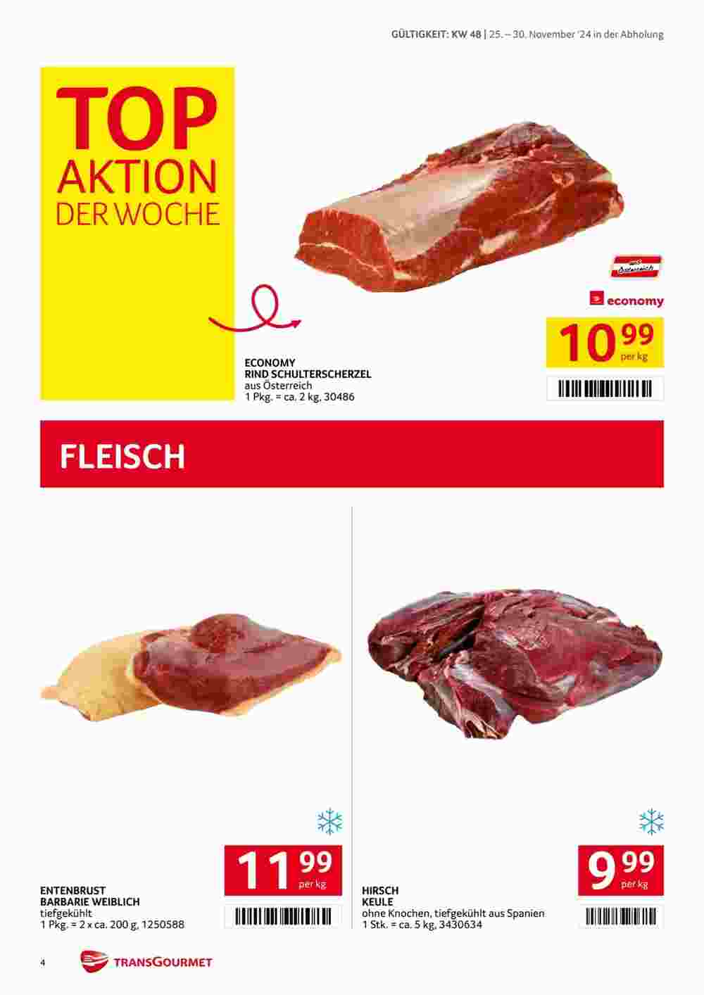 Transgourmet Flugblatt (ab 25.11.2024) - Angebote und Prospekt - Seite 4