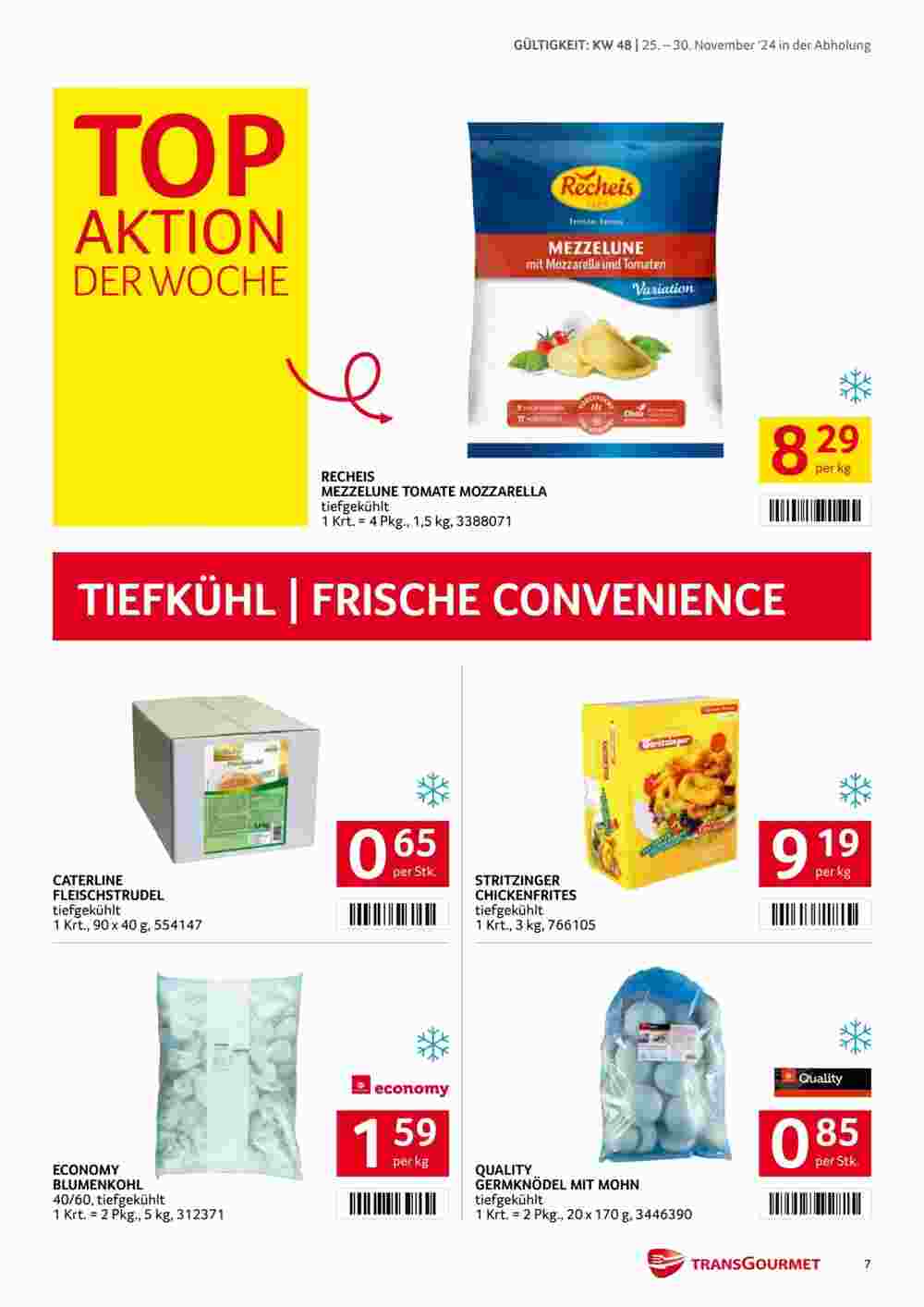 Transgourmet Flugblatt (ab 25.11.2024) - Angebote und Prospekt - Seite 7