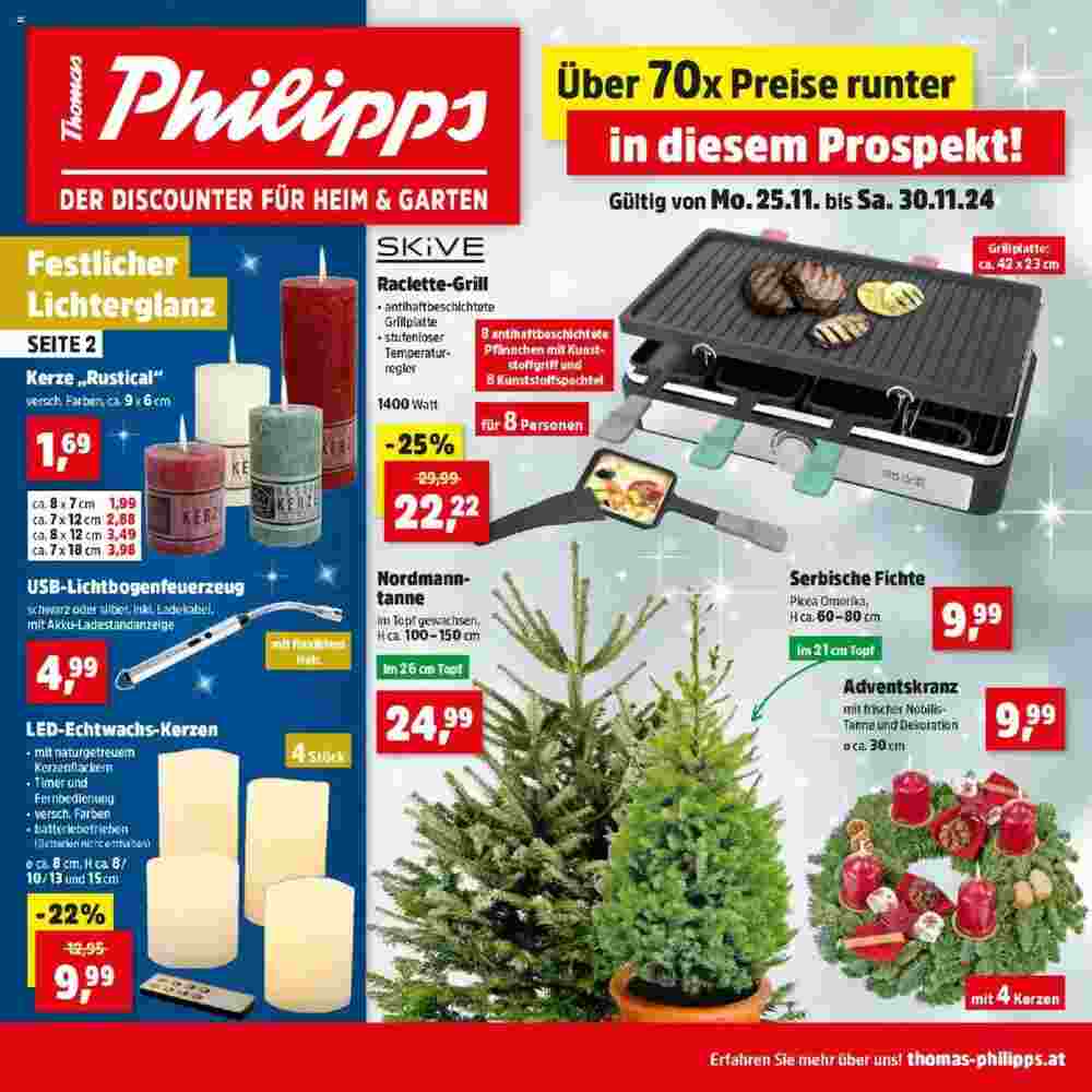 Thomas Philipps Flugblatt (ab 25.11.2024) - Angebote und Prospekt - Seite 1