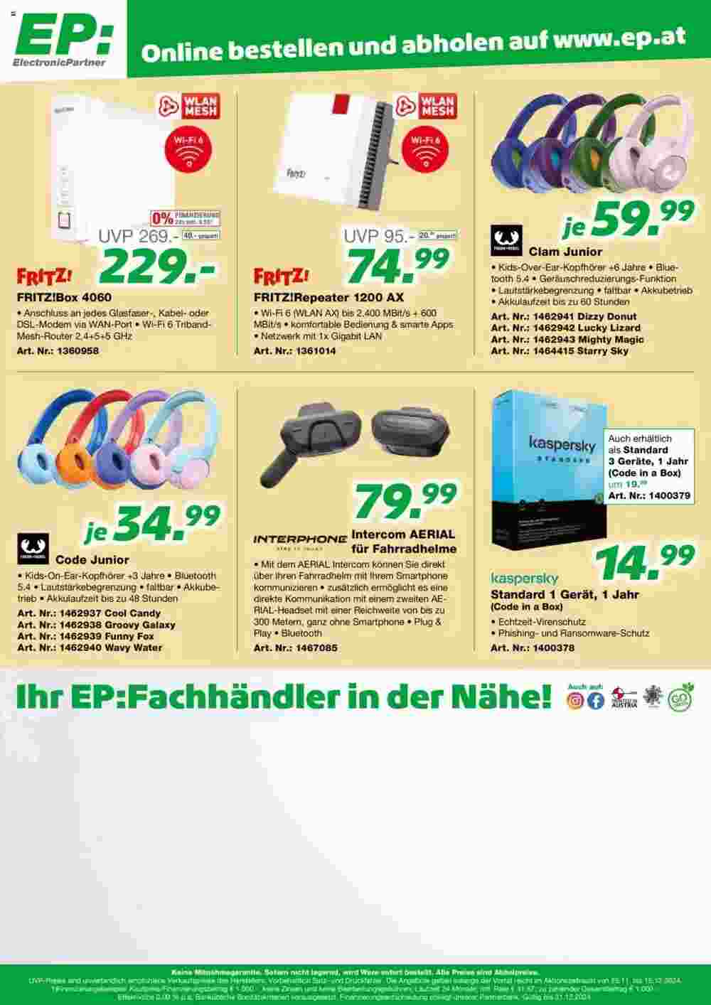 EP Flugblatt (ab 25.11.2024) - Angebote und Prospekt - Seite 10