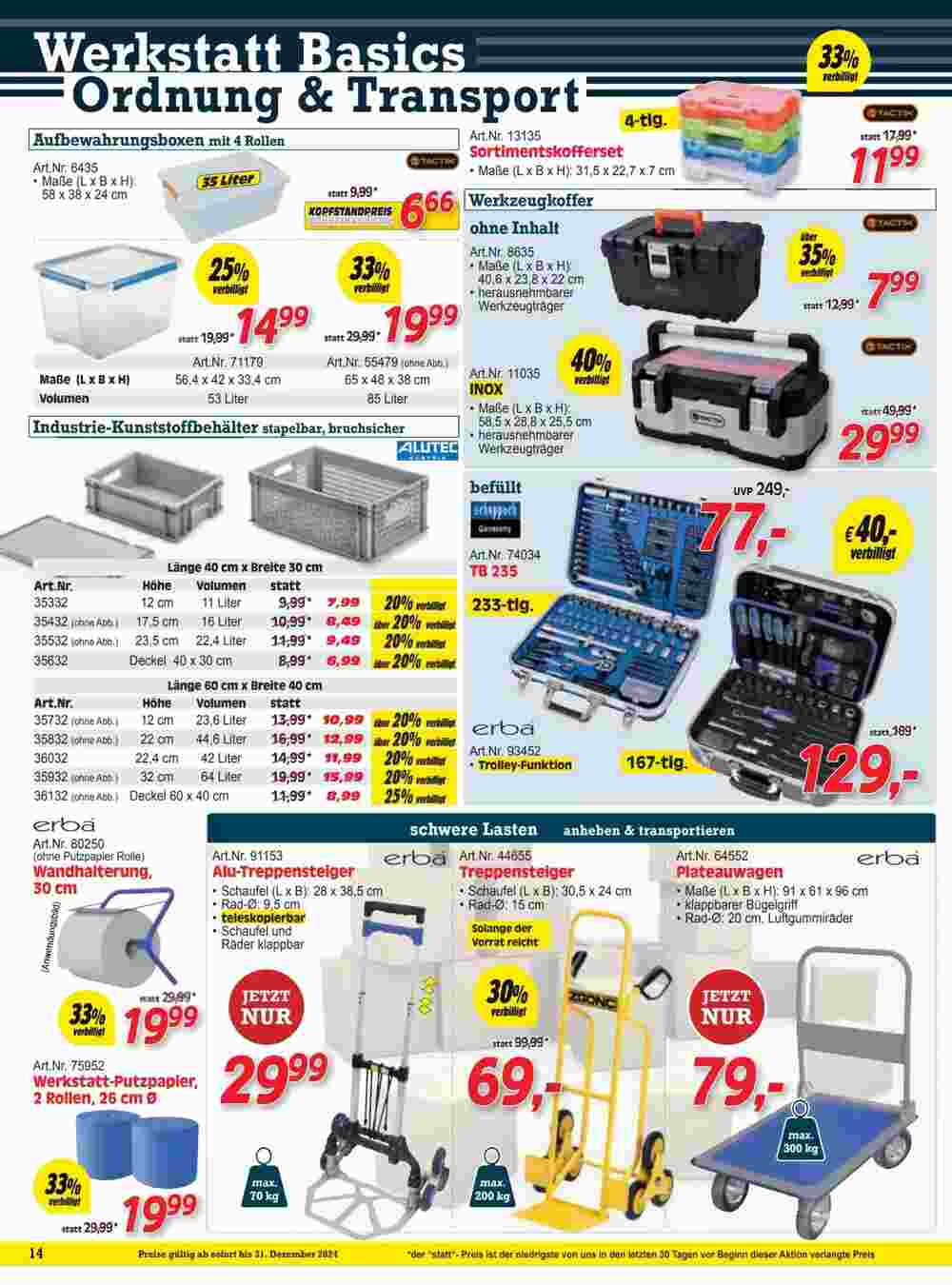 Zgonc Flugblatt (ab 25.11.2024) - Angebote und Prospekt - Seite 14