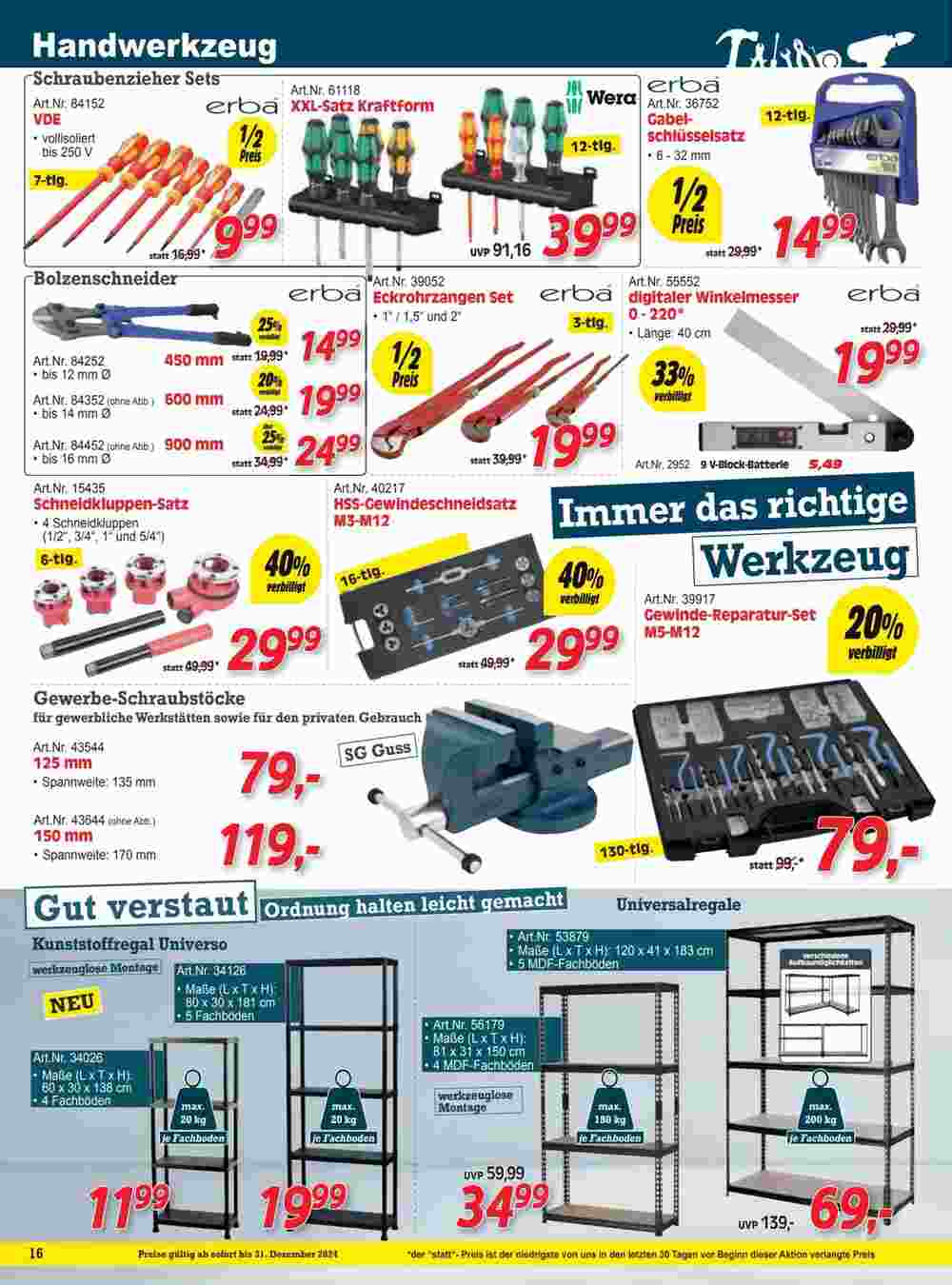 Zgonc Flugblatt (ab 25.11.2024) - Angebote und Prospekt - Seite 16