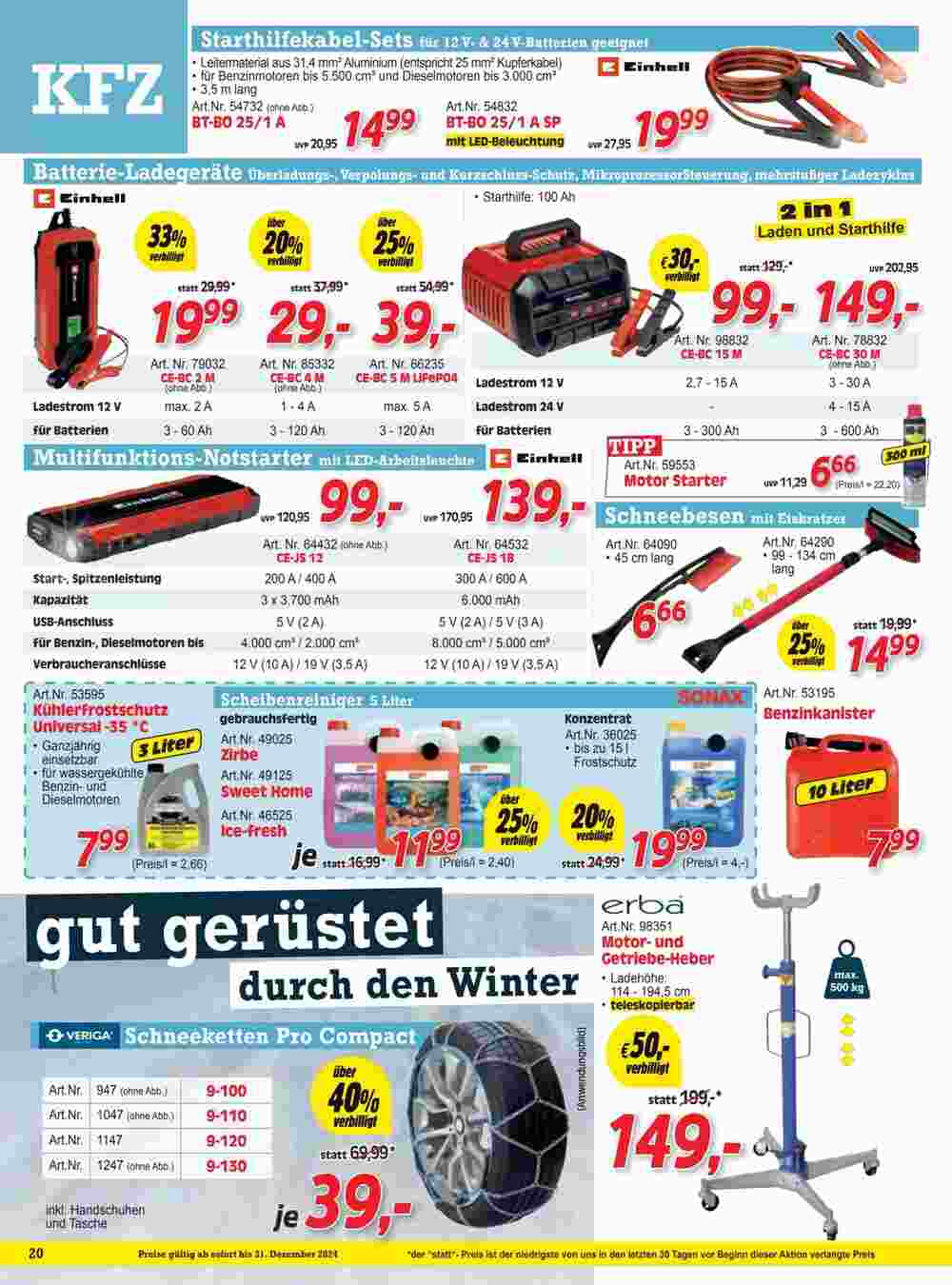 Zgonc Flugblatt (ab 25.11.2024) - Angebote und Prospekt - Seite 20