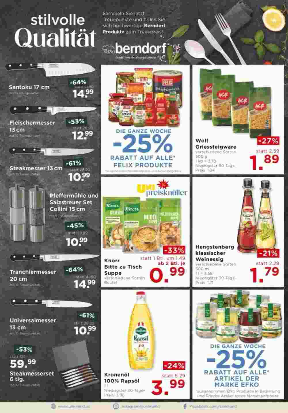 Unimarkt Flugblatt (ab 27.11.2024) - Angebote und Prospekt - Seite 8