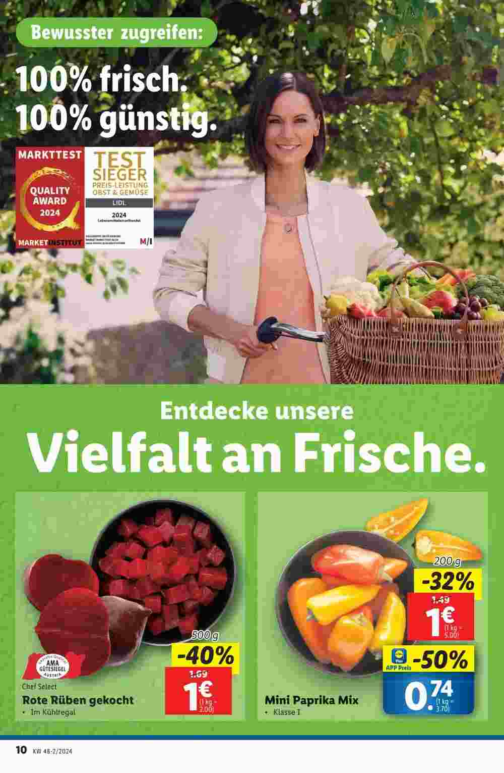 Lidl Flugblatt (ab 28.11.2024) - Angebote und Prospekt - Seite 10