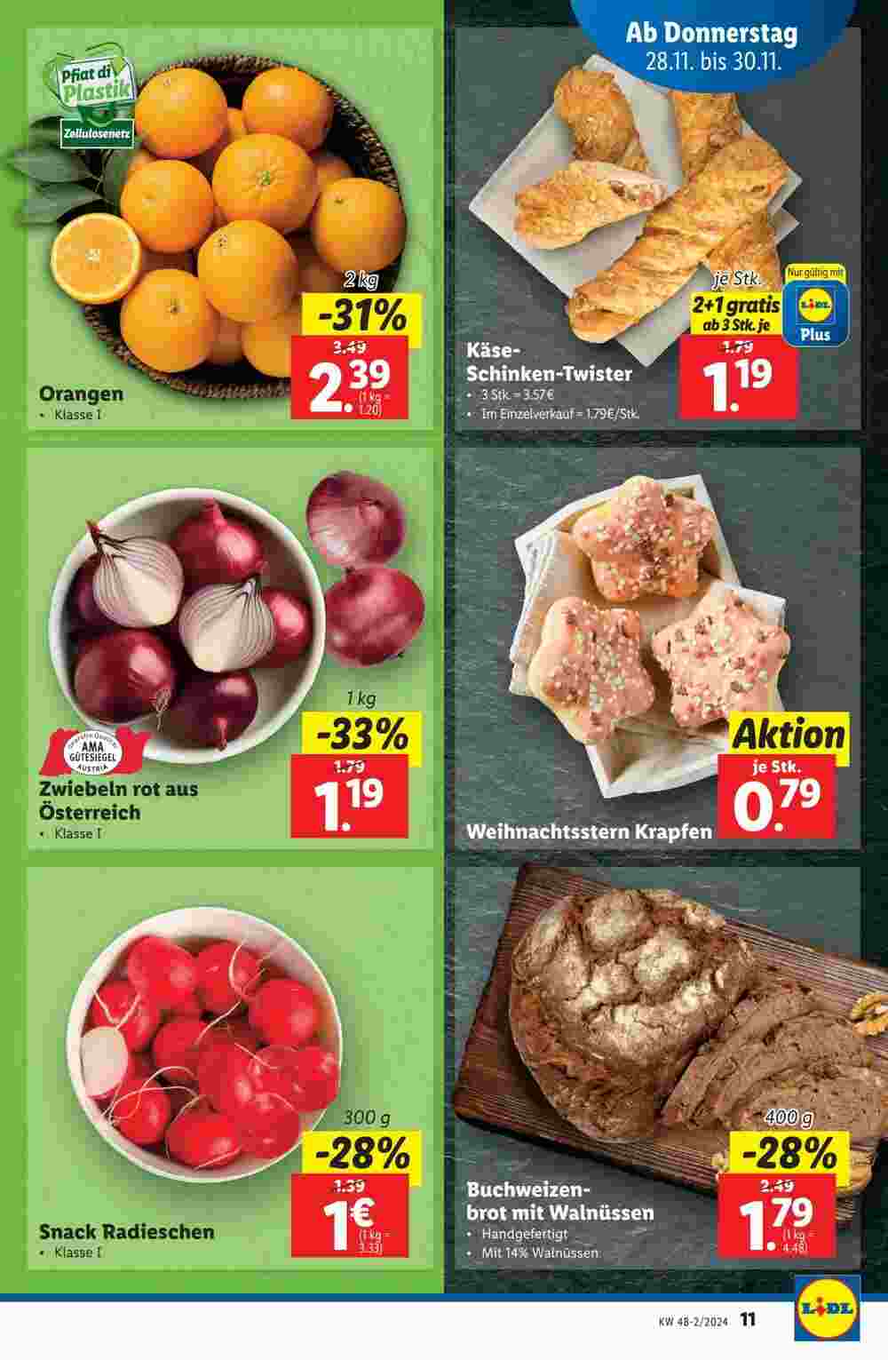 Lidl Flugblatt (ab 28.11.2024) - Angebote und Prospekt - Seite 11