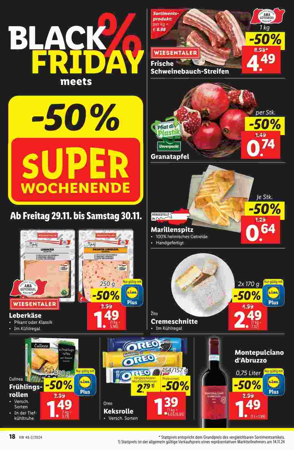 Lidl Flugblatt (ab 28.11.2024) - Angebote und Prospekt - Seite 18