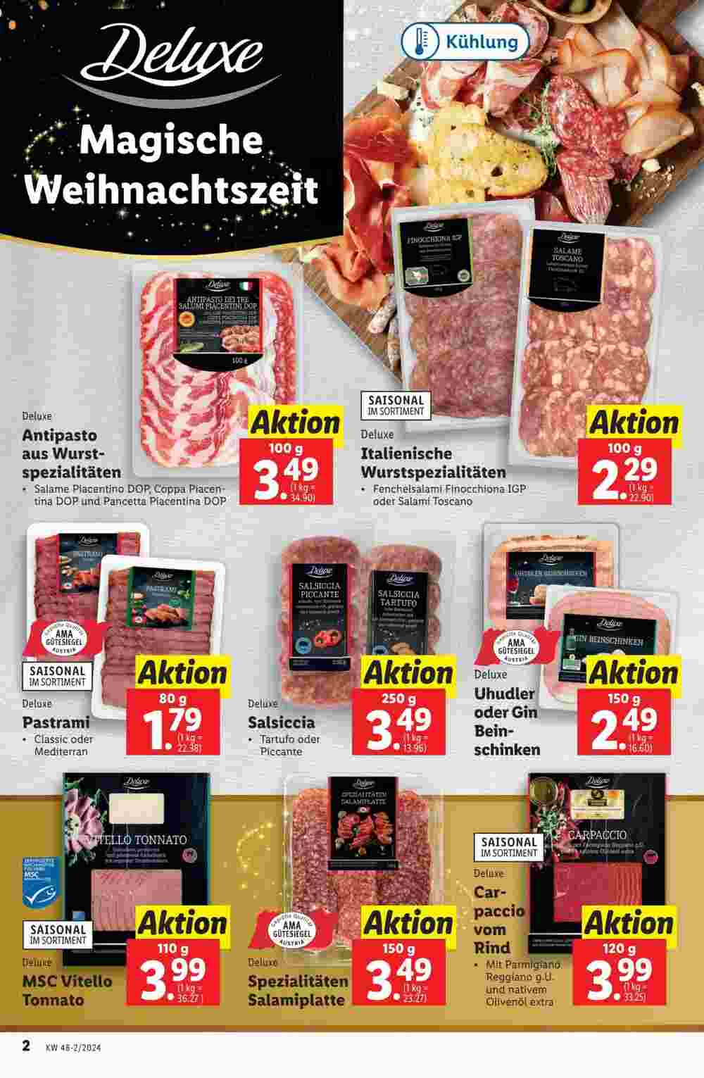 Lidl Flugblatt (ab 28.11.2024) - Angebote und Prospekt - Seite 2