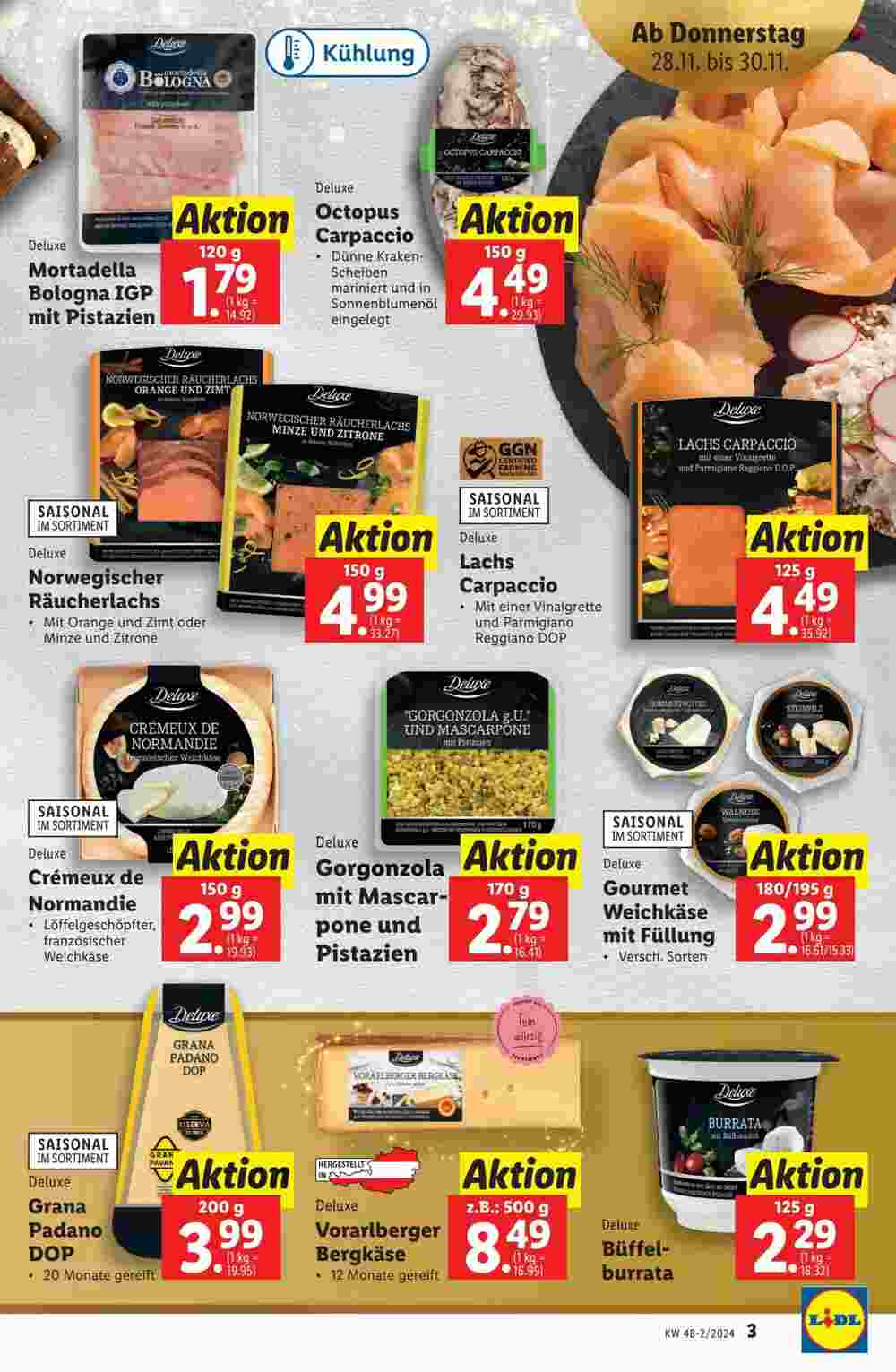 Lidl Flugblatt (ab 28.11.2024) - Angebote und Prospekt - Seite 3