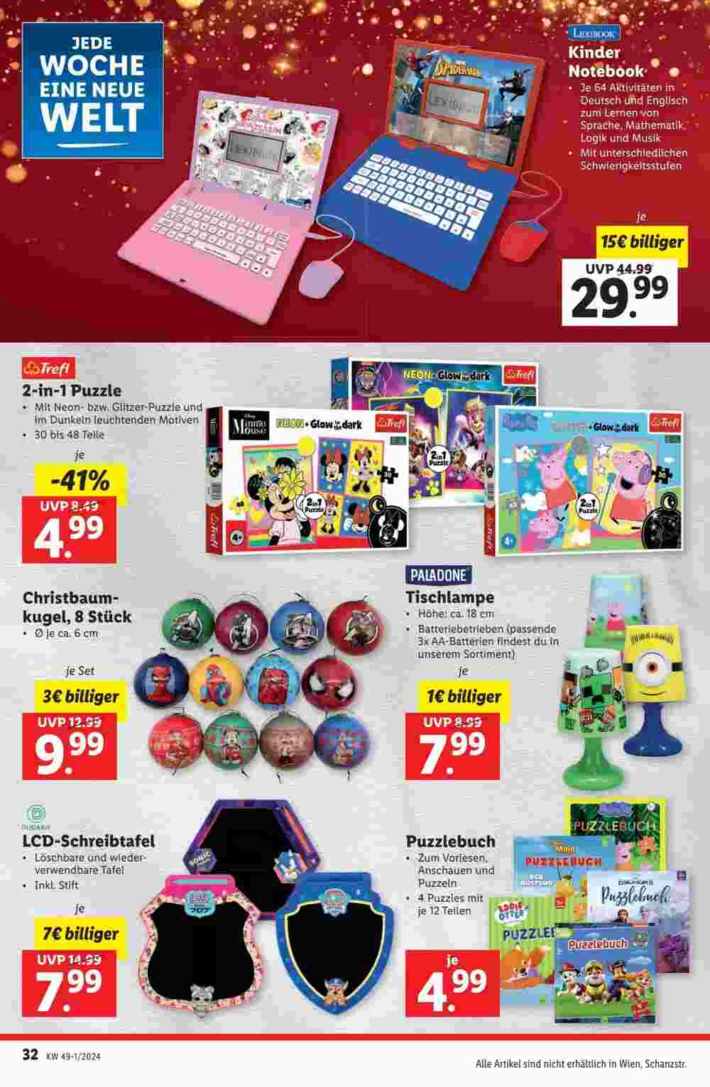 Lidl Flugblatt (ab 28.11.2024) - Angebote und Prospekt - Seite 34