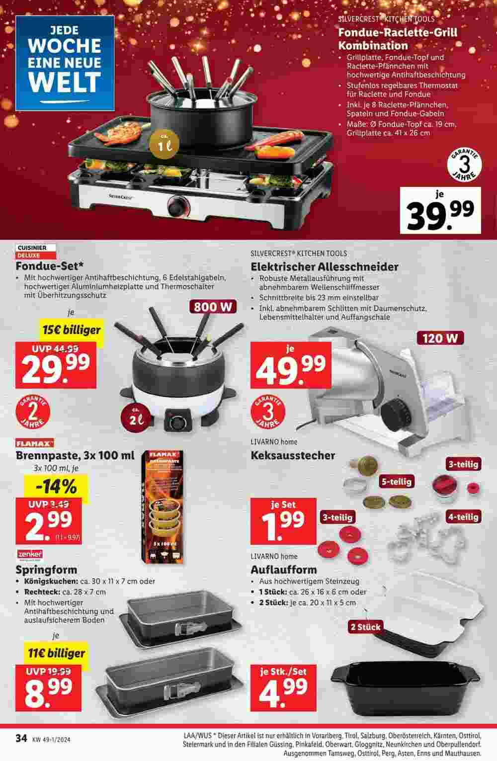 Lidl Flugblatt (ab 28.11.2024) - Angebote und Prospekt - Seite 36