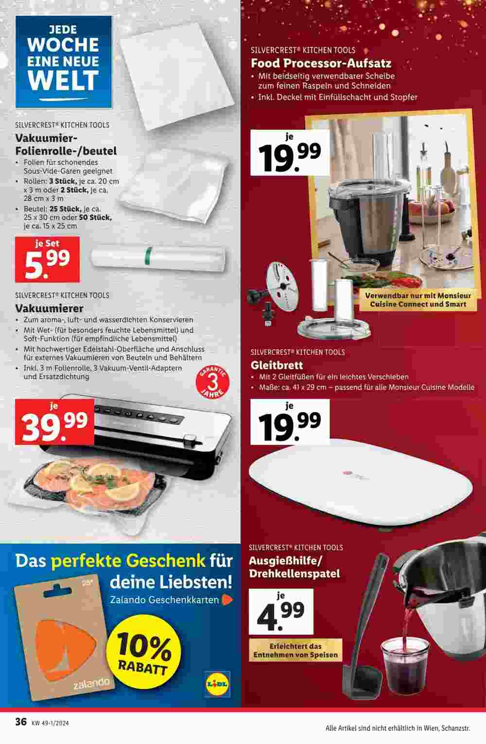 Lidl Flugblatt (ab 28.11.2024) - Angebote und Prospekt - Seite 38