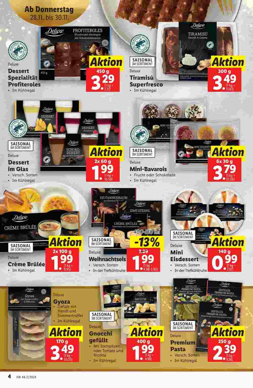 Lidl Flugblatt (ab 28.11.2024) - Angebote und Prospekt - Seite 4