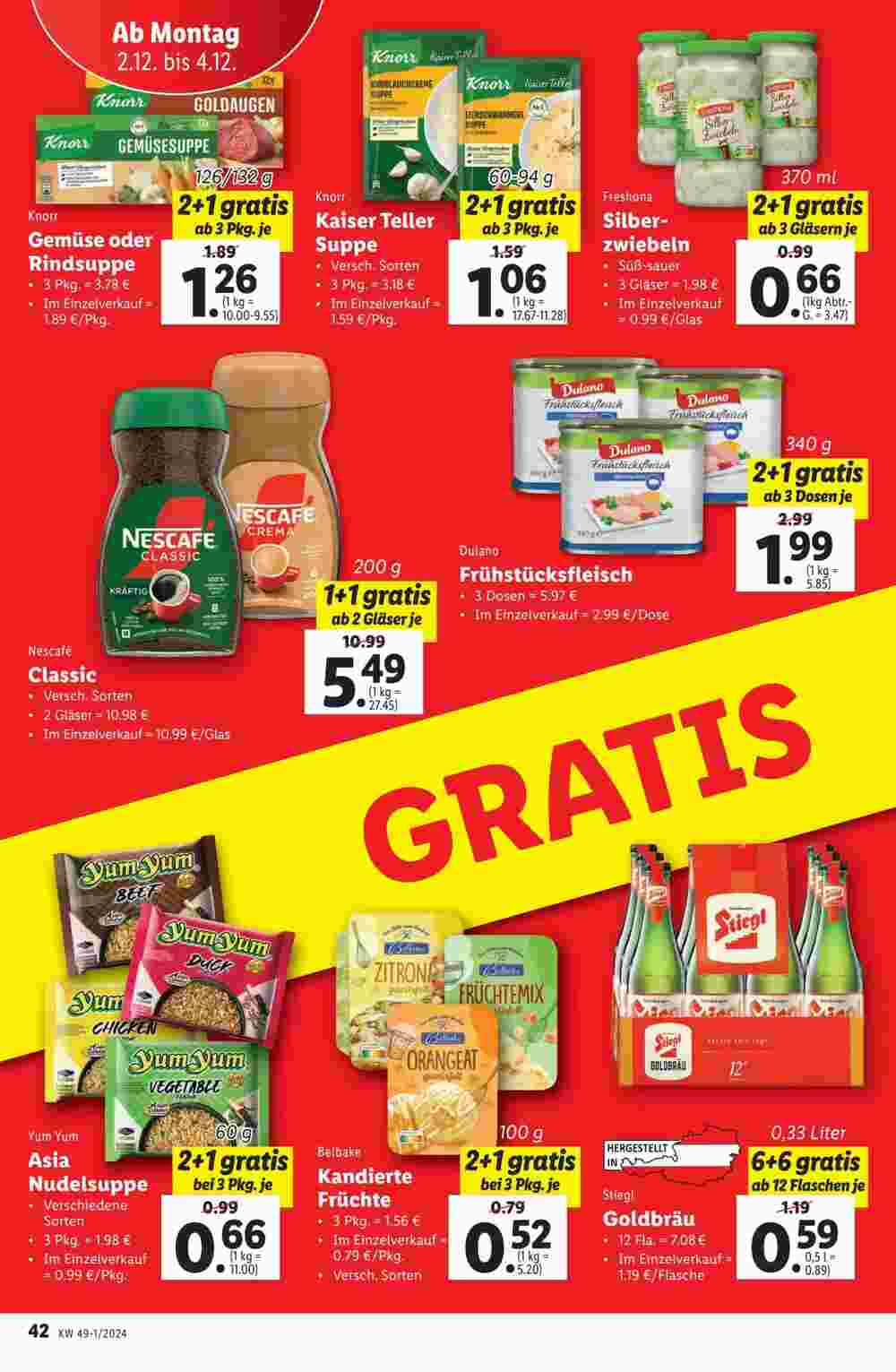 Lidl Flugblatt (ab 28.11.2024) - Angebote und Prospekt - Seite 44