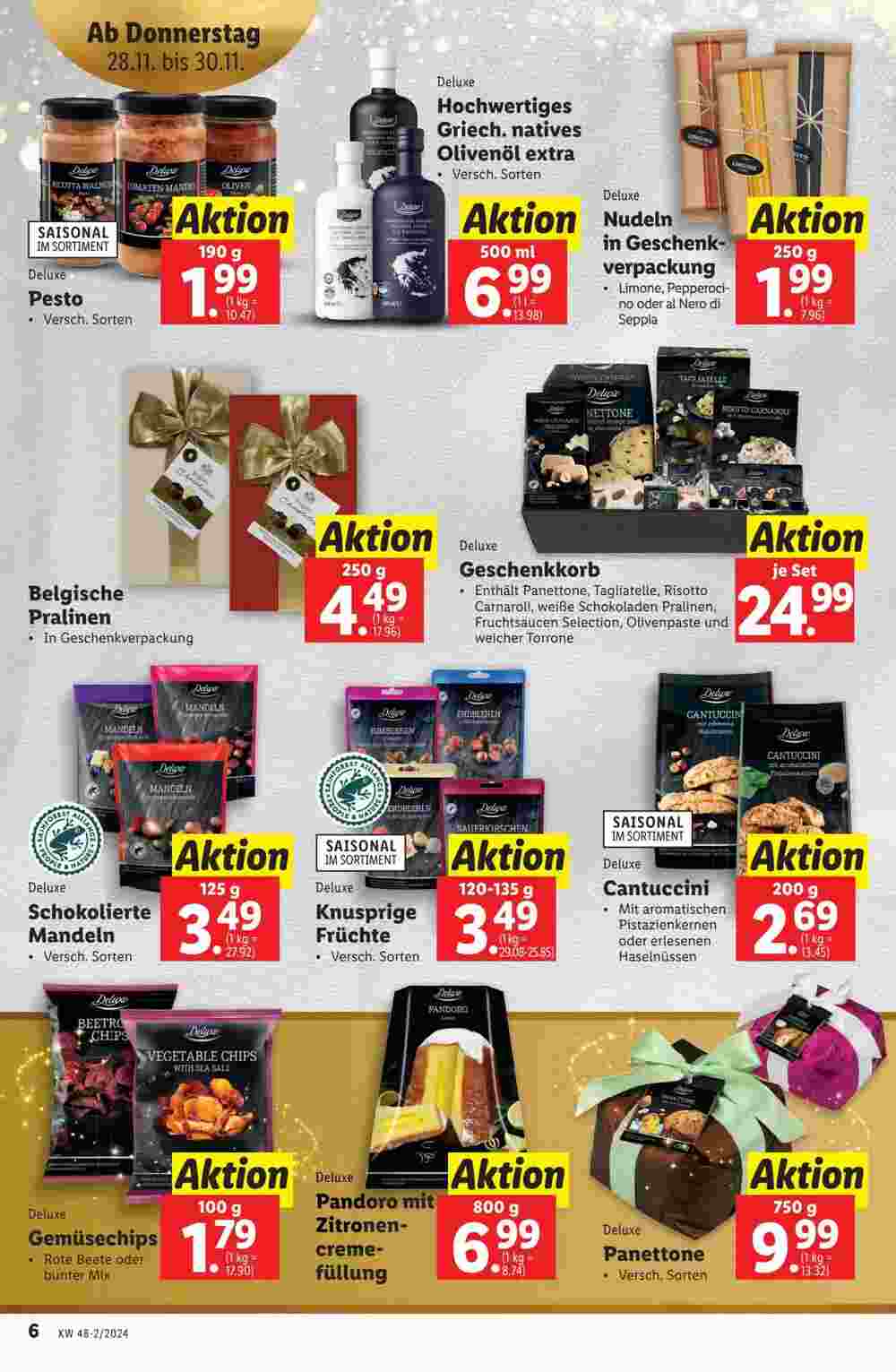 Lidl Flugblatt (ab 28.11.2024) - Angebote und Prospekt - Seite 6