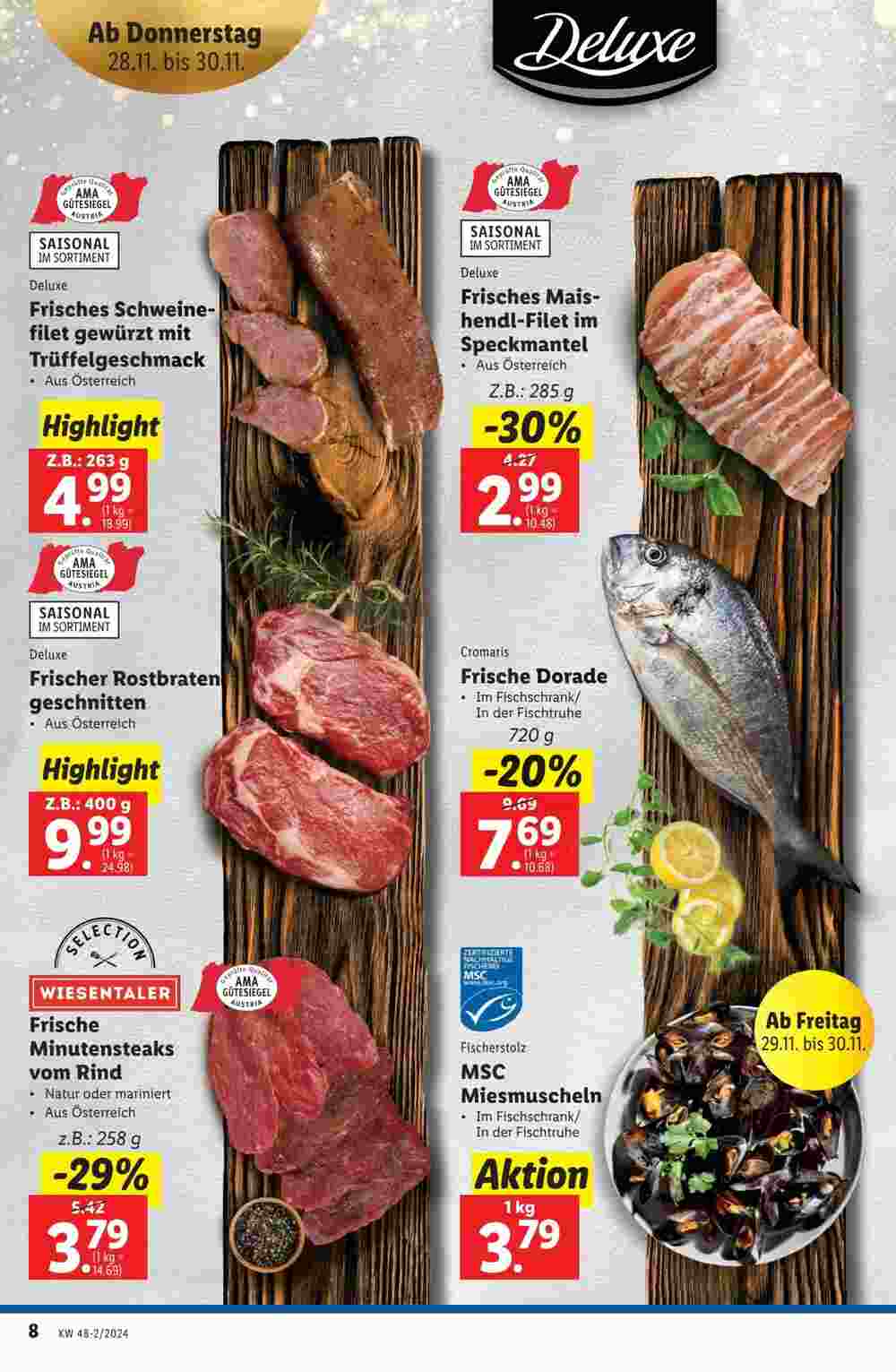 Lidl Flugblatt (ab 28.11.2024) - Angebote und Prospekt - Seite 8