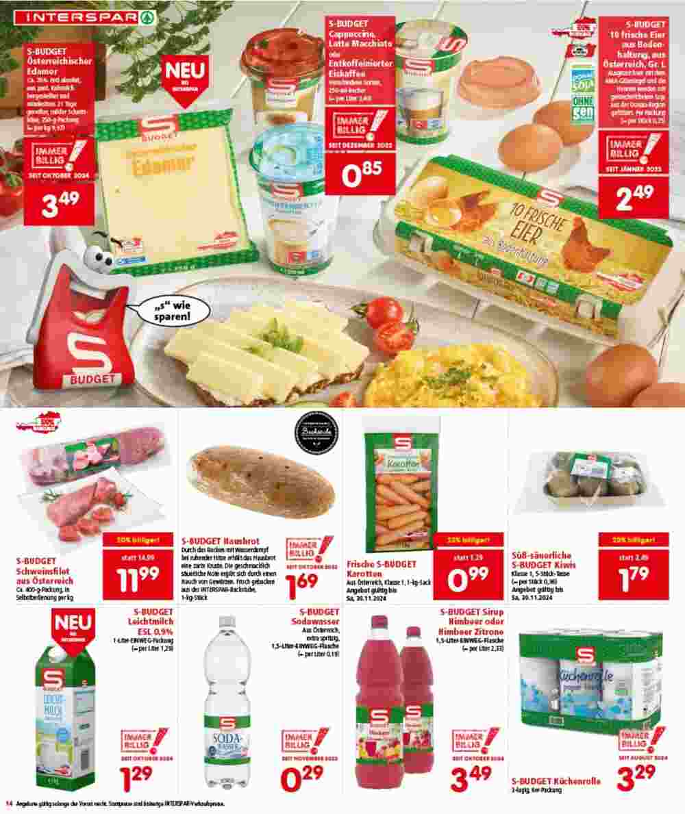 Interspar Flugblatt (ab 28.11.2024) - Angebote und Prospekt - Seite 14