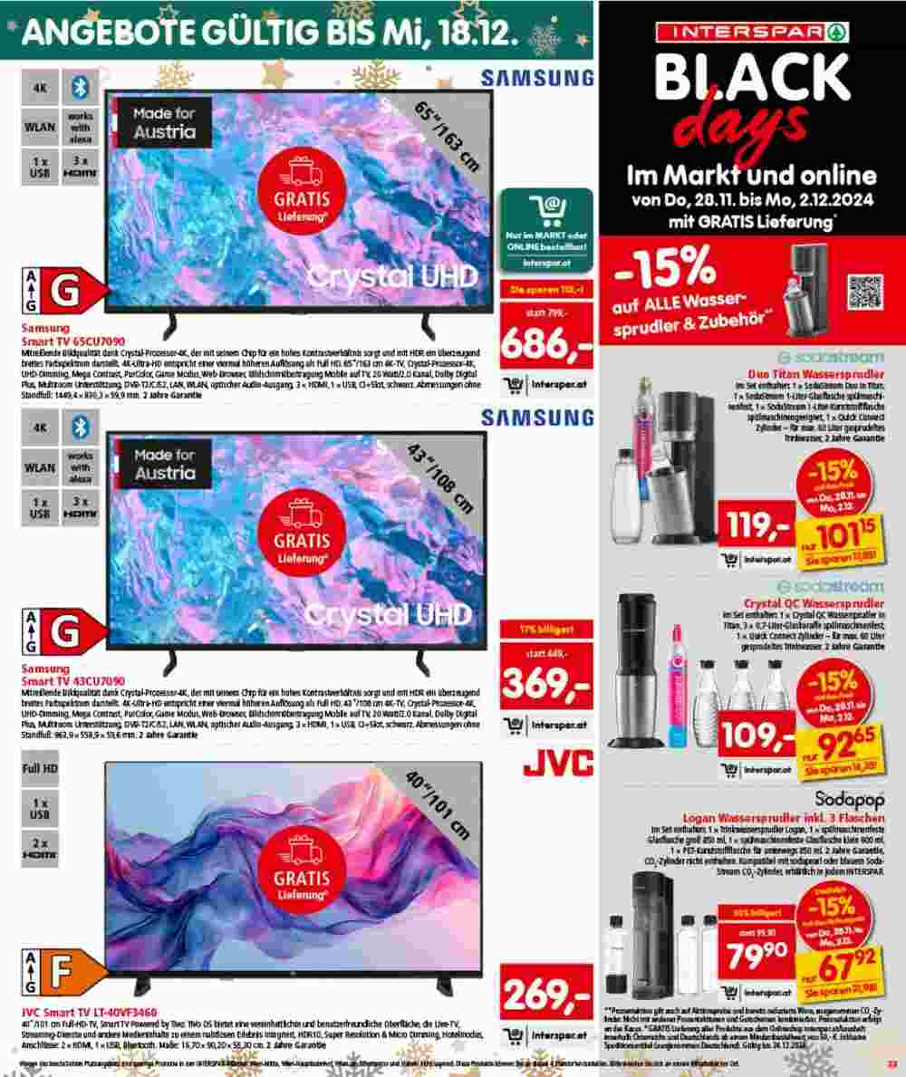 Interspar Flugblatt (ab 28.11.2024) - Angebote und Prospekt - Seite 23