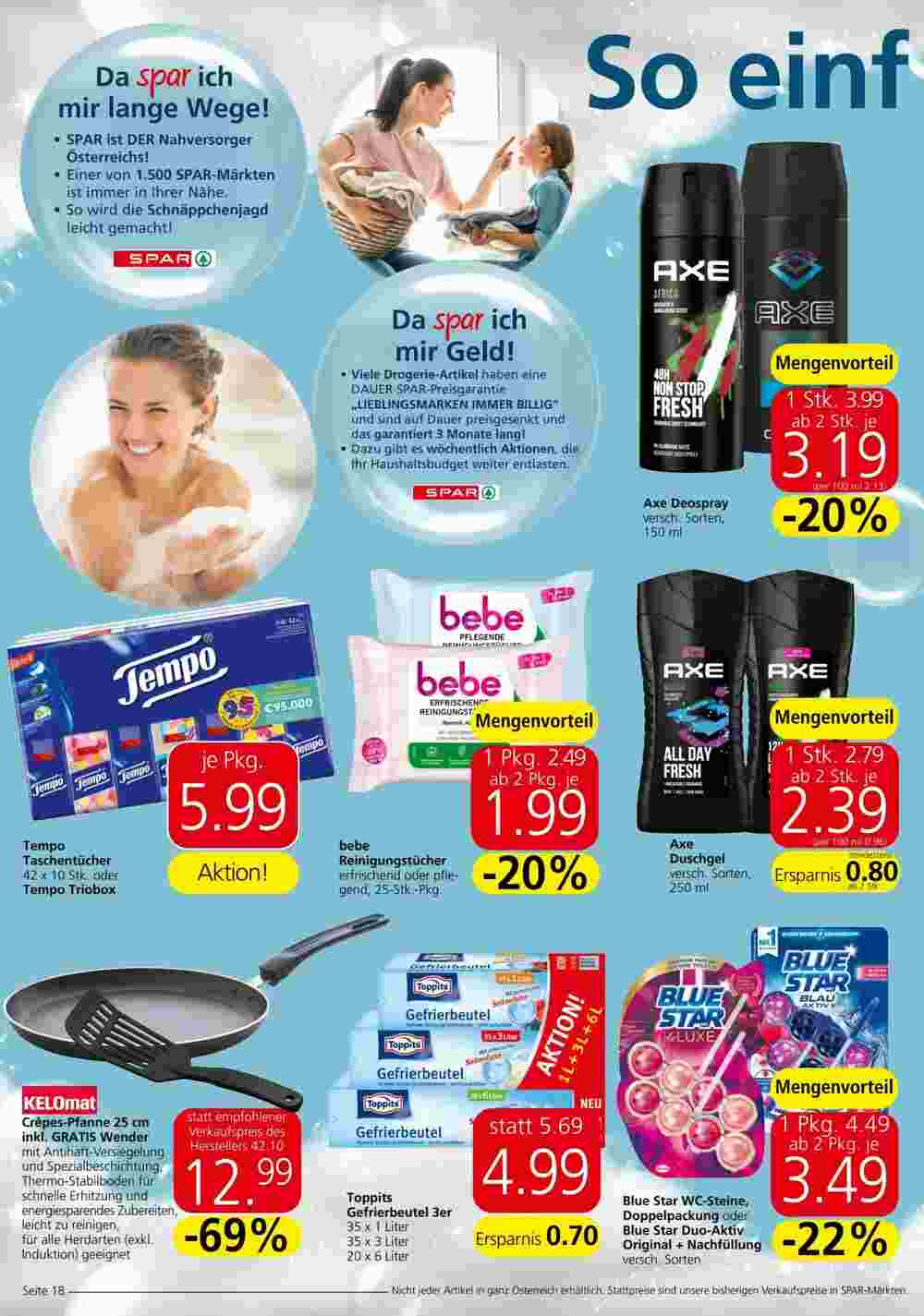 Spar Flugblatt (ab 28.11.2024) - Angebote und Prospekt - Seite 18