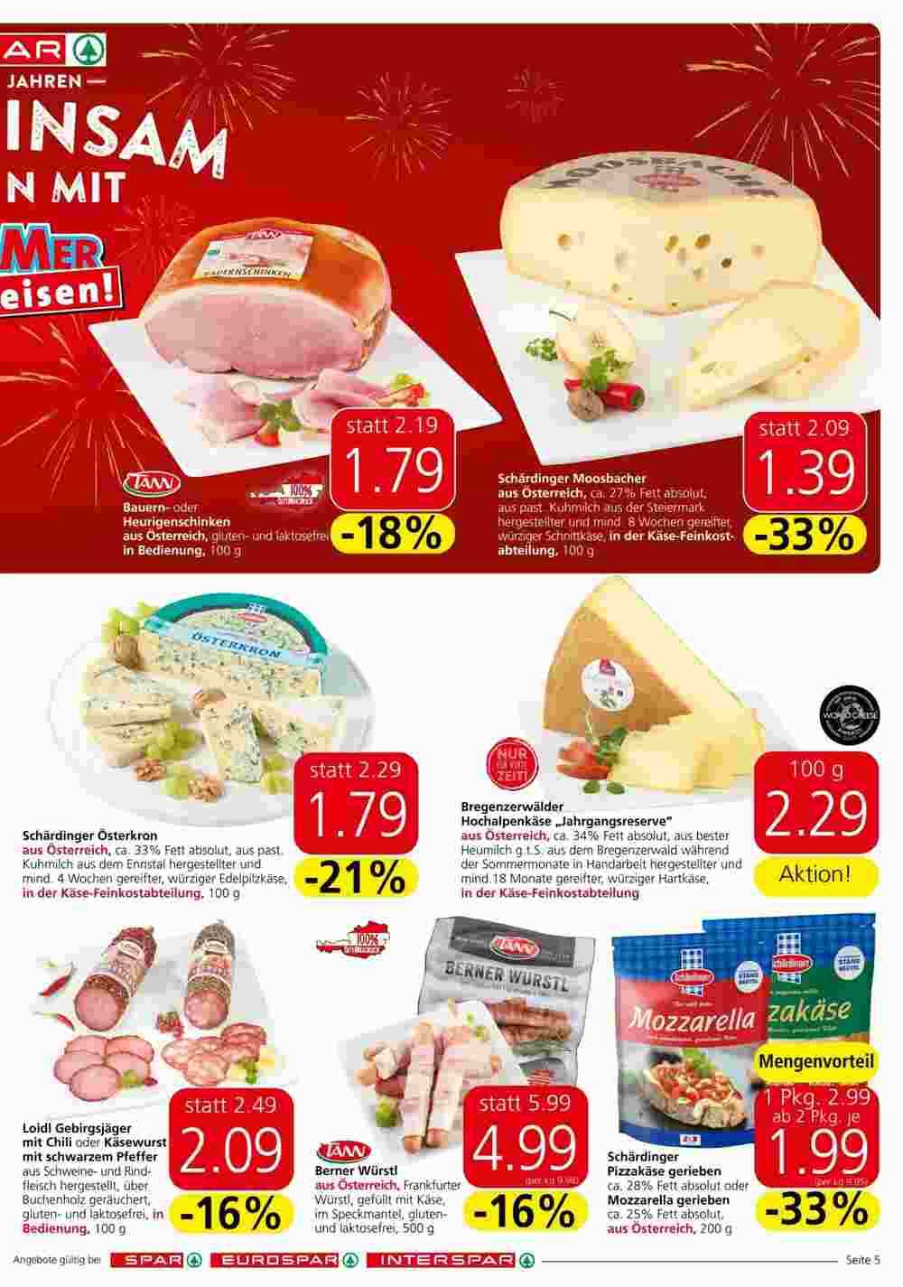 Spar Flugblatt (ab 28.11.2024) - Angebote und Prospekt - Seite 5