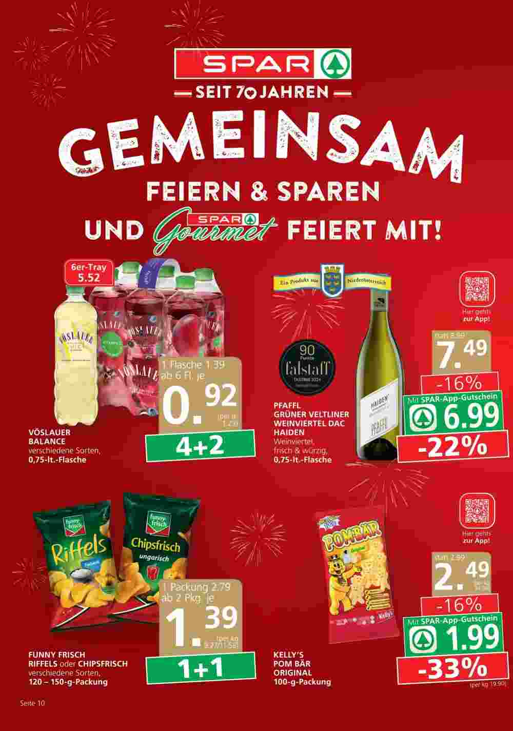 SPAR Gourmet Flugblatt (ab 28.11.2024) - Angebote und Prospekt - Seite 10