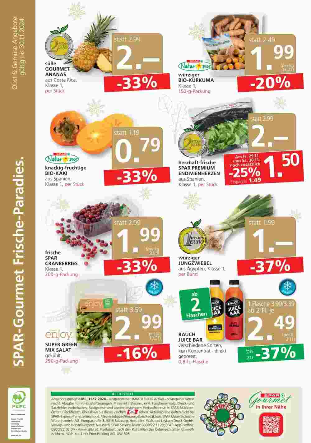 SPAR Gourmet Flugblatt (ab 28.11.2024) - Angebote und Prospekt - Seite 12