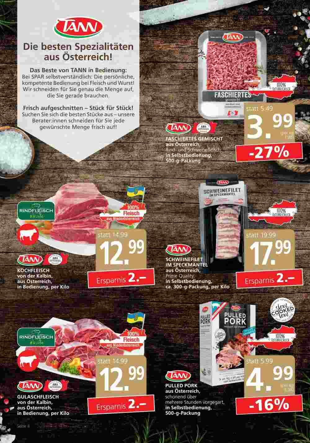 SPAR Gourmet Flugblatt (ab 28.11.2024) - Angebote und Prospekt - Seite 4