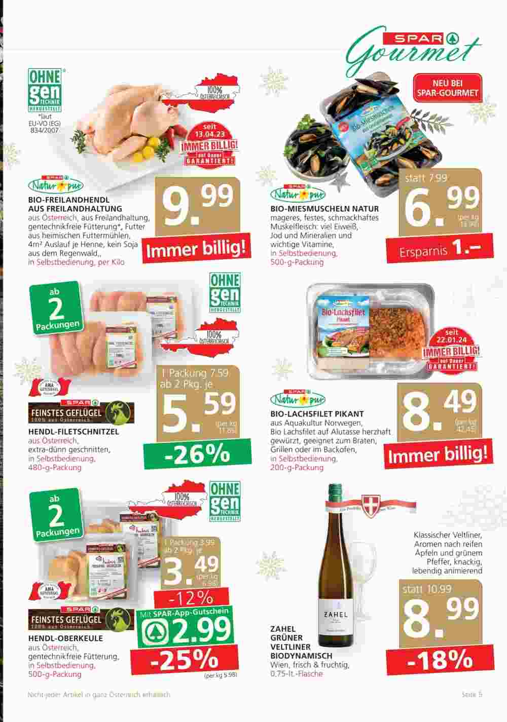 SPAR Gourmet Flugblatt (ab 28.11.2024) - Angebote und Prospekt - Seite 5