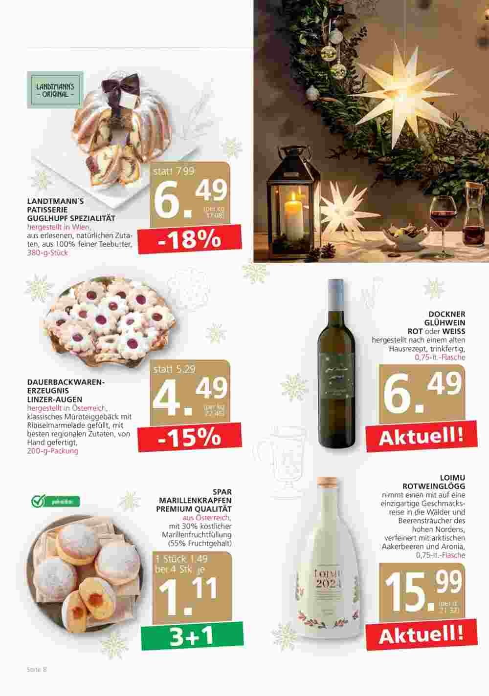 SPAR Gourmet Flugblatt (ab 28.11.2024) - Angebote und Prospekt - Seite 8