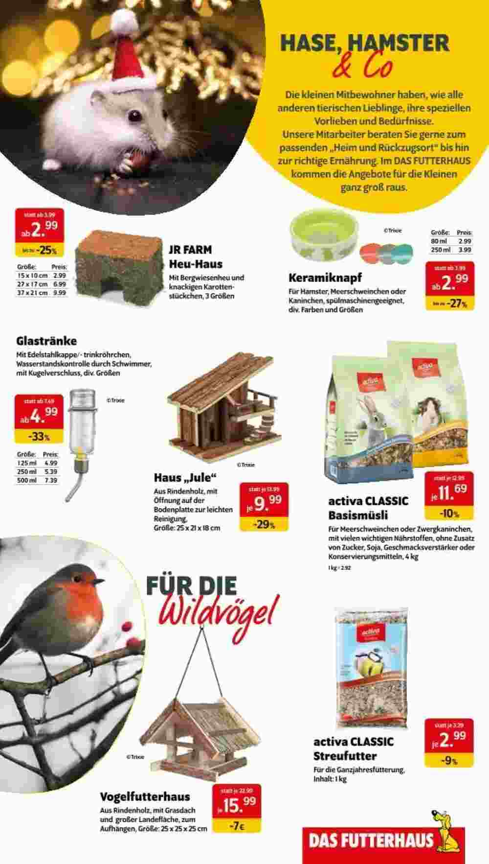 Das Futterhaus Flugblatt (ab 28.11.2024) - Angebote und Prospekt - Seite 9