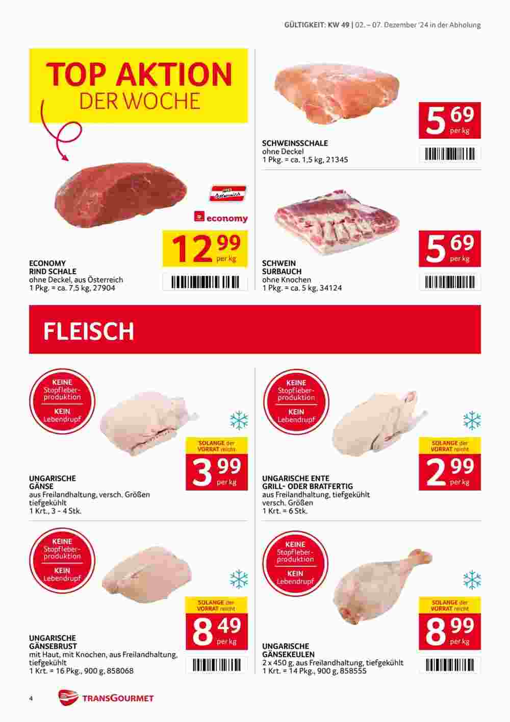 Transgourmet Flugblatt (ab 02.12.2024) - Angebote und Prospekt - Seite 4