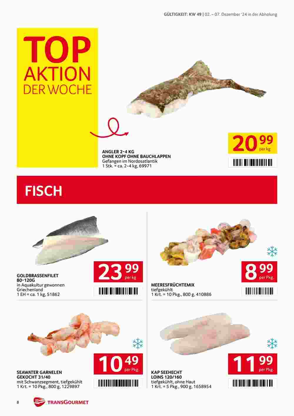 Transgourmet Flugblatt (ab 02.12.2024) - Angebote und Prospekt - Seite 8