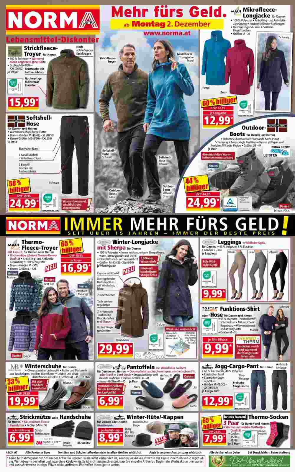 Norma Flugblatt (ab 02.12.2024) - Angebote und Prospekt - Seite 1