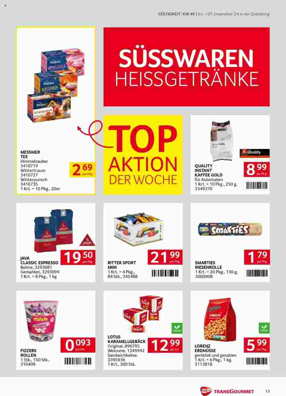 Transgourmet Flugblatt (ab 02.12.2024) - Angebote und Prospekt - Seite 13