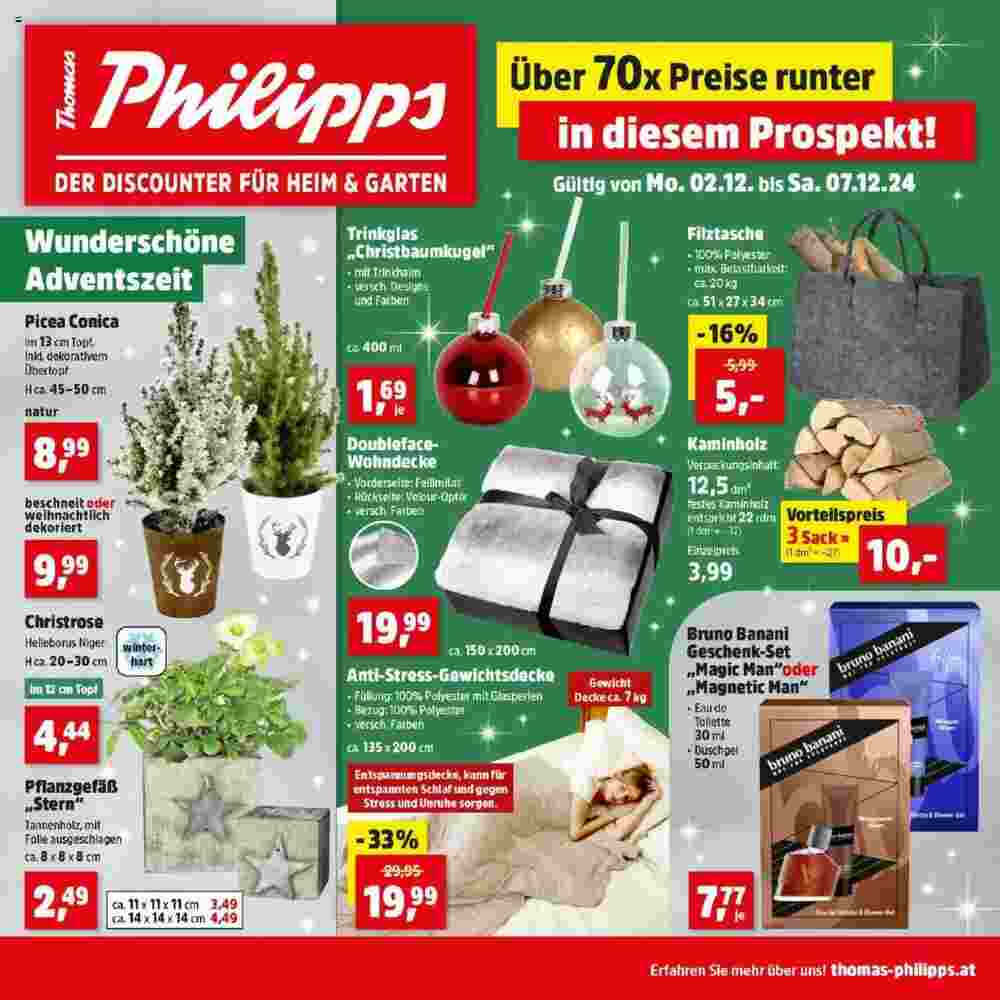 Thomas Philipps Flugblatt (ab 02.12.2024) - Angebote und Prospekt - Seite 1