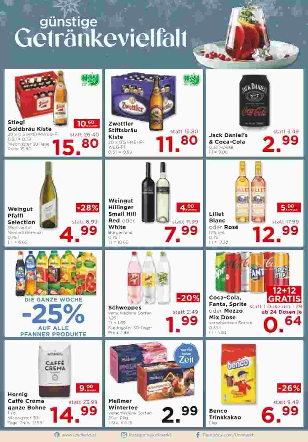 Unimarkt Flugblatt (ab 04.12.2024) - Angebote und Prospekt - Seite 10