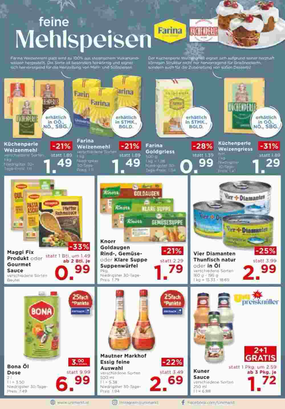 Unimarkt Flugblatt (ab 04.12.2024) - Angebote und Prospekt - Seite 8