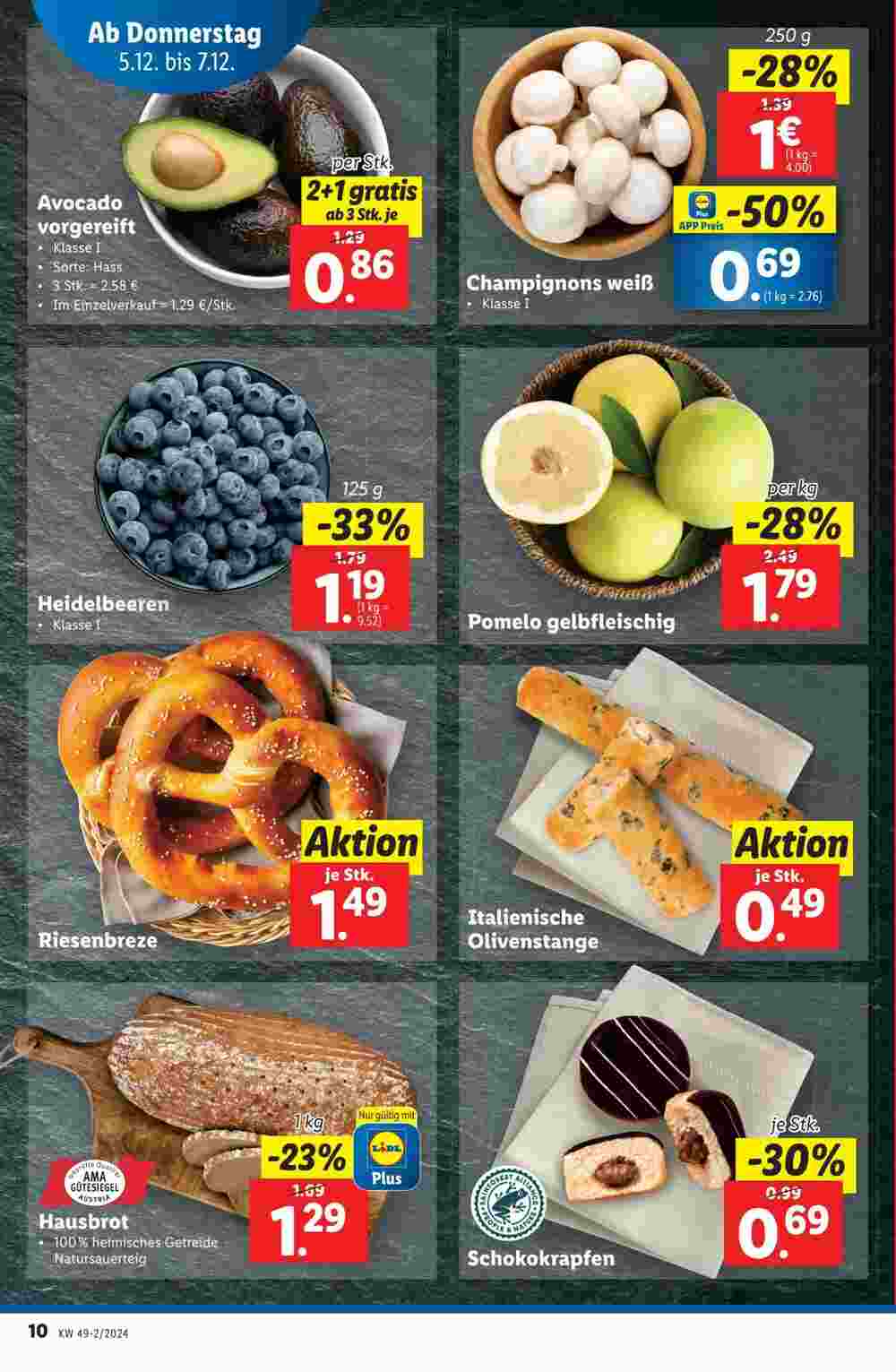 Lidl Flugblatt (ab 05.12.2024) - Angebote und Prospekt - Seite 10