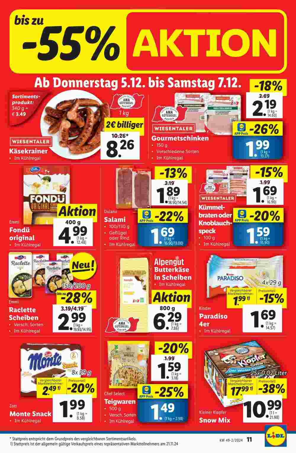 Lidl Flugblatt (ab 05.12.2024) - Angebote und Prospekt - Seite 11