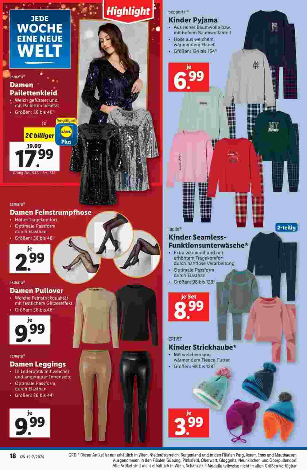 Lidl Flugblatt (ab 05.12.2024) - Angebote und Prospekt - Seite 18