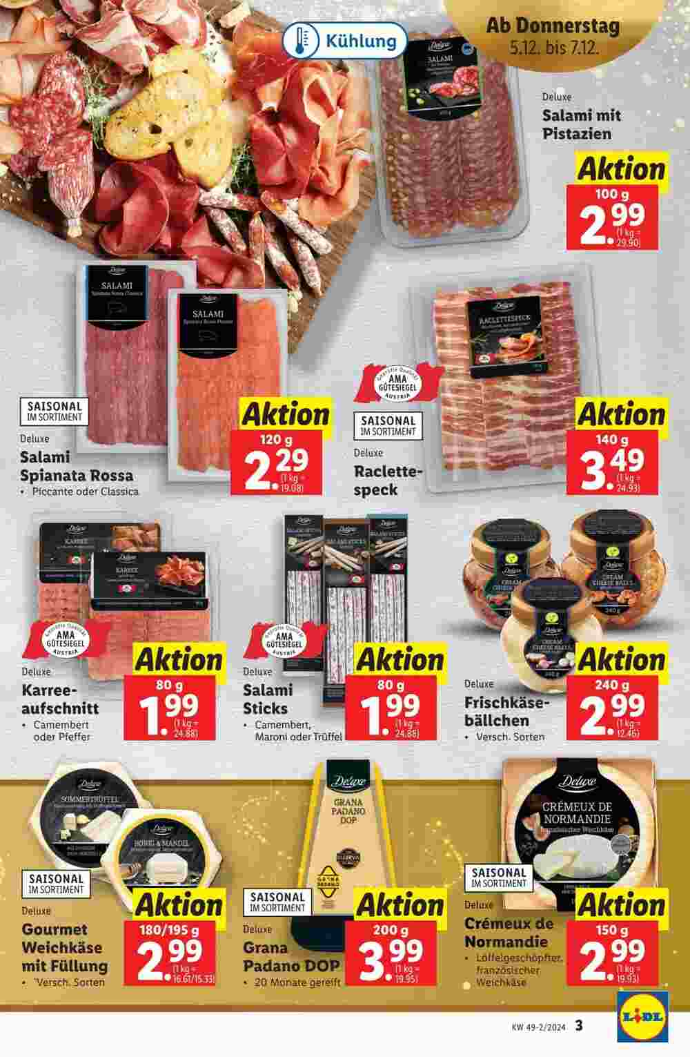 Lidl Flugblatt (ab 05.12.2024) - Angebote und Prospekt - Seite 3