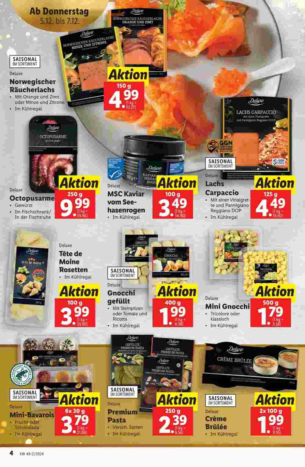 Lidl Flugblatt (ab 05.12.2024) - Angebote und Prospekt - Seite 4