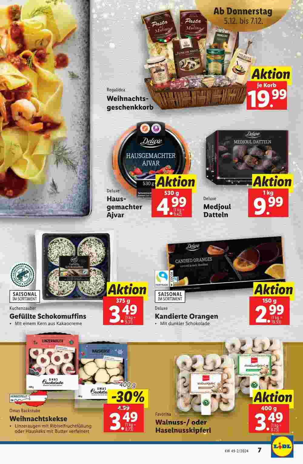 Lidl Flugblatt (ab 05.12.2024) - Angebote und Prospekt - Seite 7