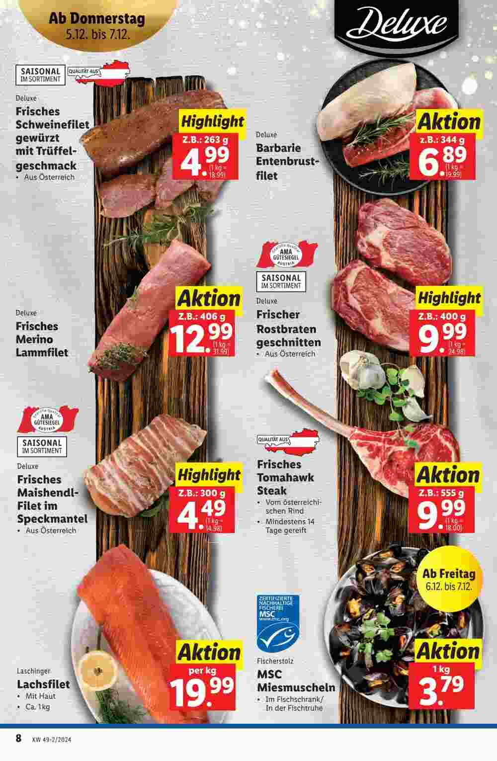 Lidl Flugblatt (ab 05.12.2024) - Angebote und Prospekt - Seite 8