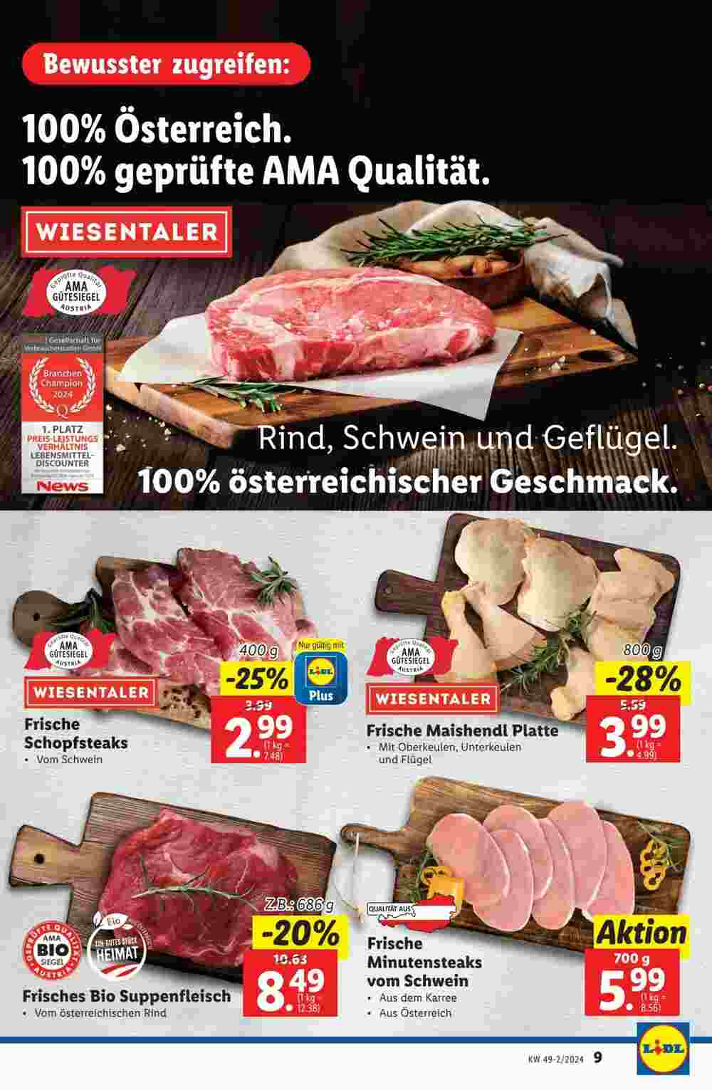 Lidl Flugblatt (ab 05.12.2024) - Angebote und Prospekt - Seite 9