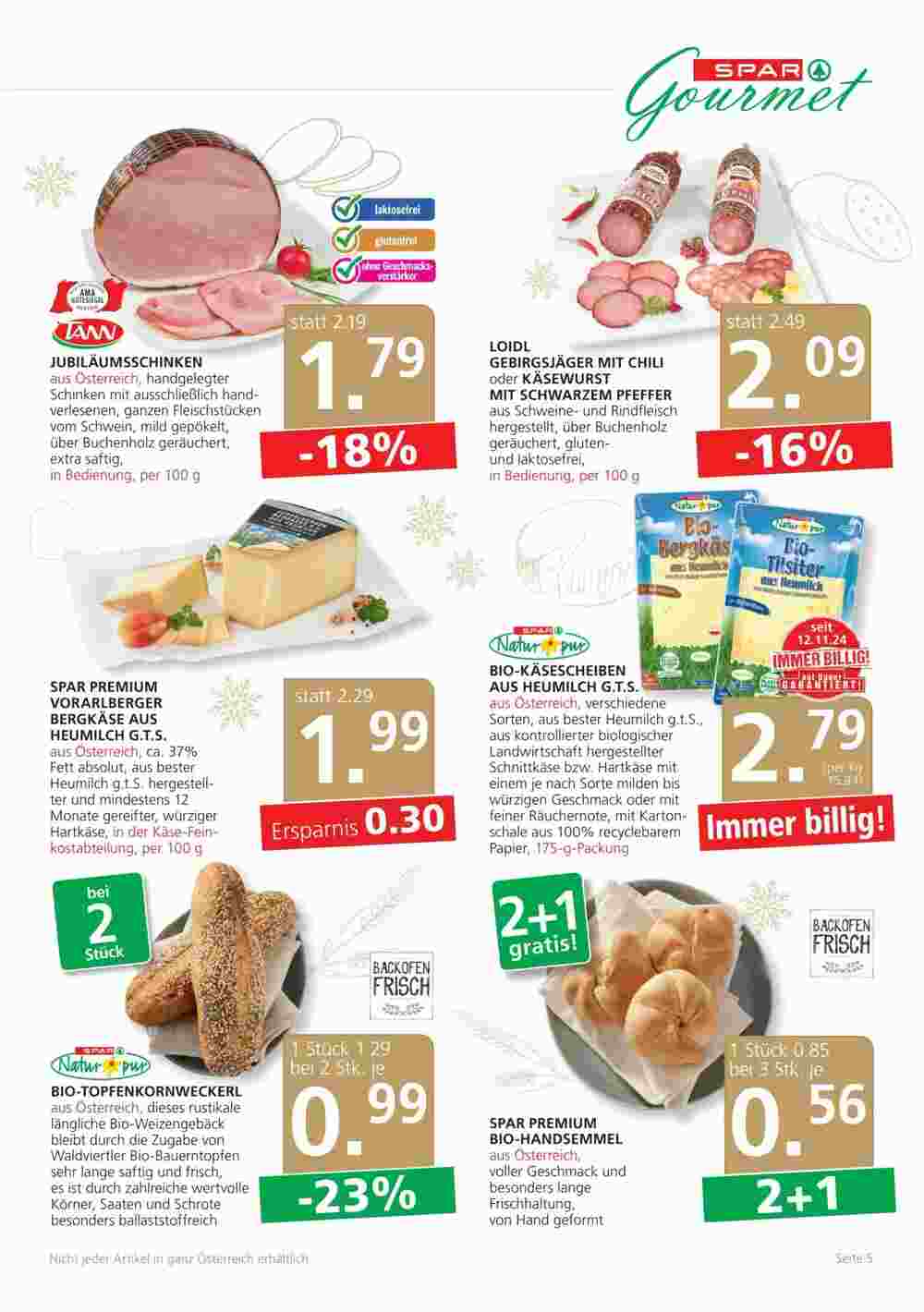 SPAR Gourmet Flugblatt (ab 05.12.2024) - Angebote und Prospekt - Seite 5